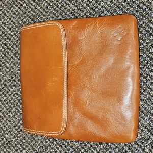 Vintage Patricia Nash Leather Cross body 9"X8"